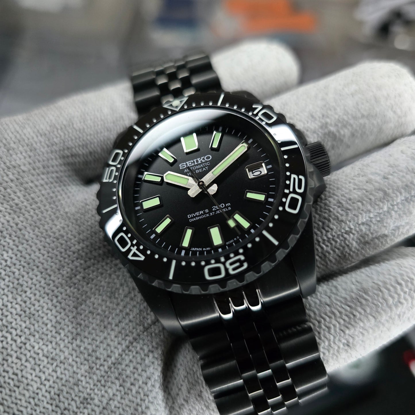 SMC Black Diver 41 Automatic