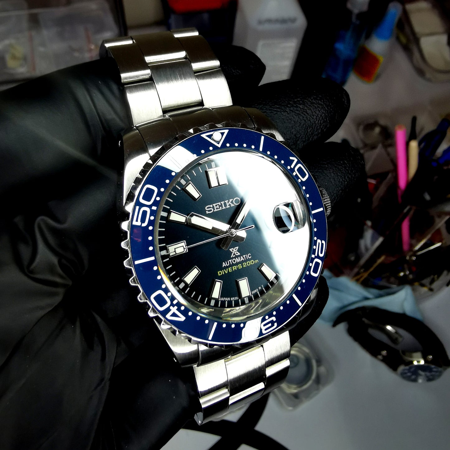 SMC Submariner Blue Sea