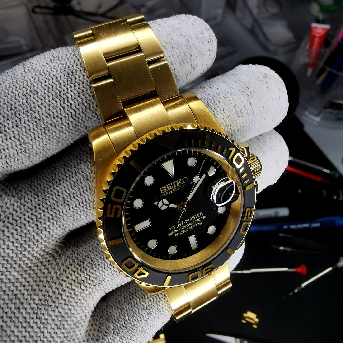 SMC Yacht-Master Gold Black