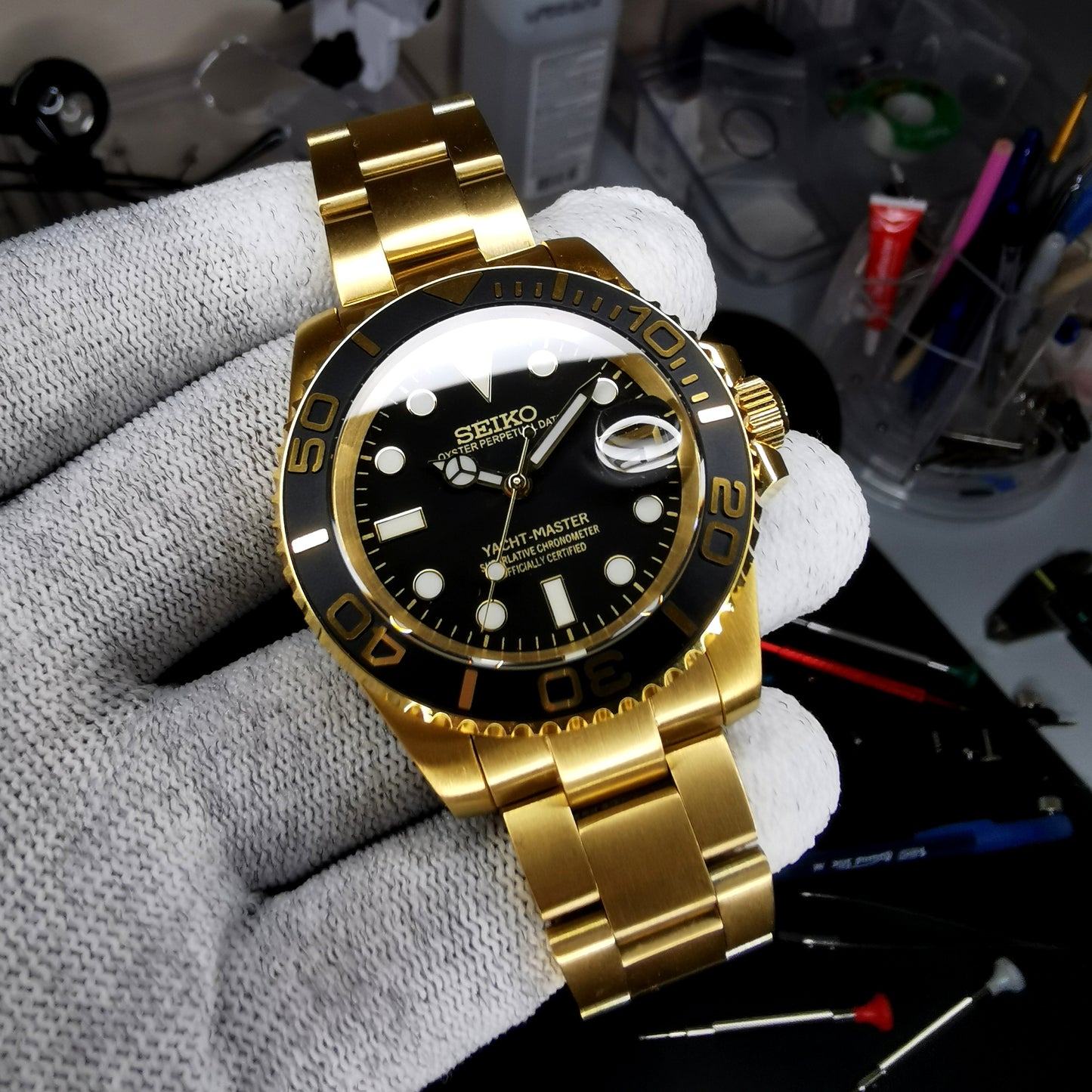 SMC Yacht-Master Gold Black