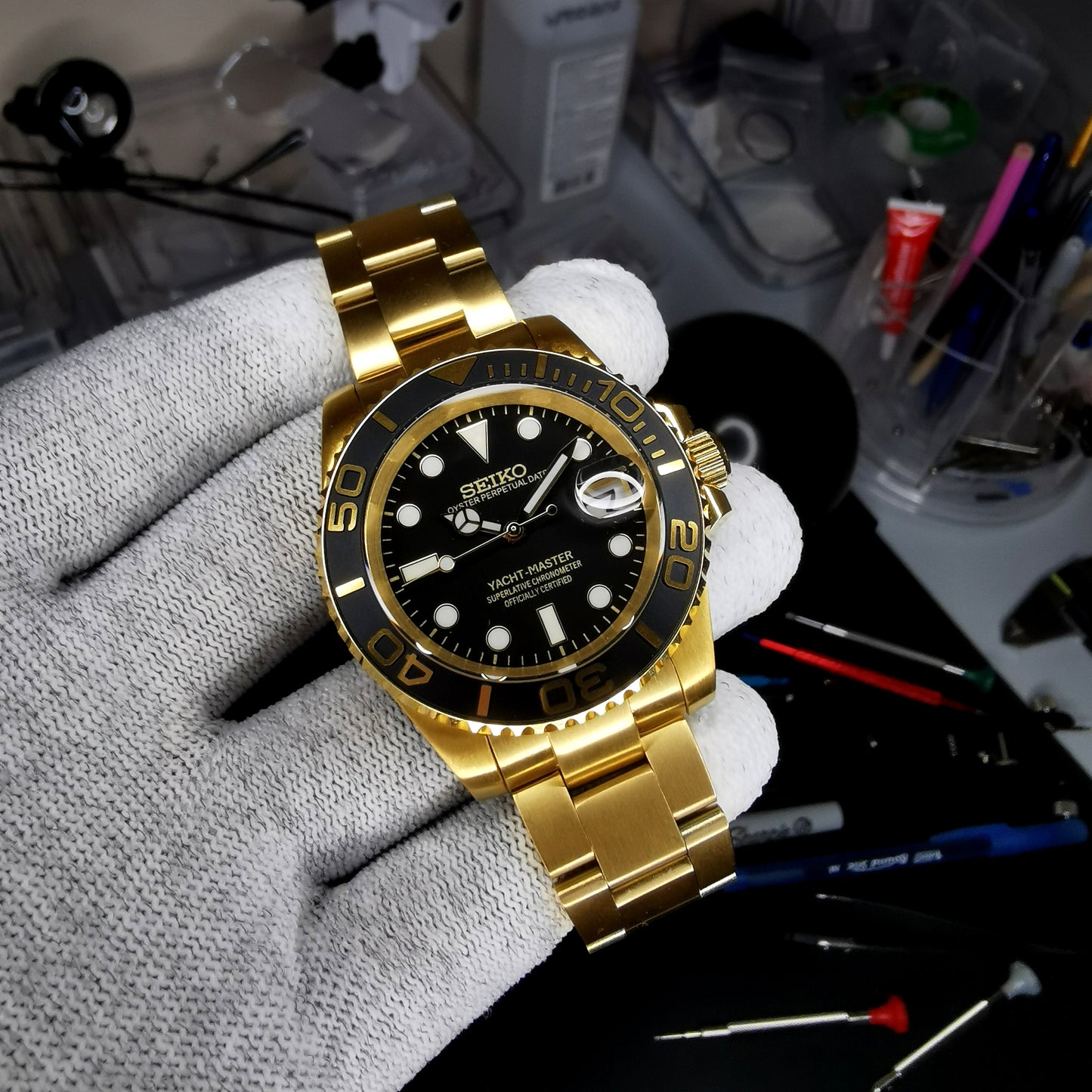 SMC Yacht-Master Gold Black